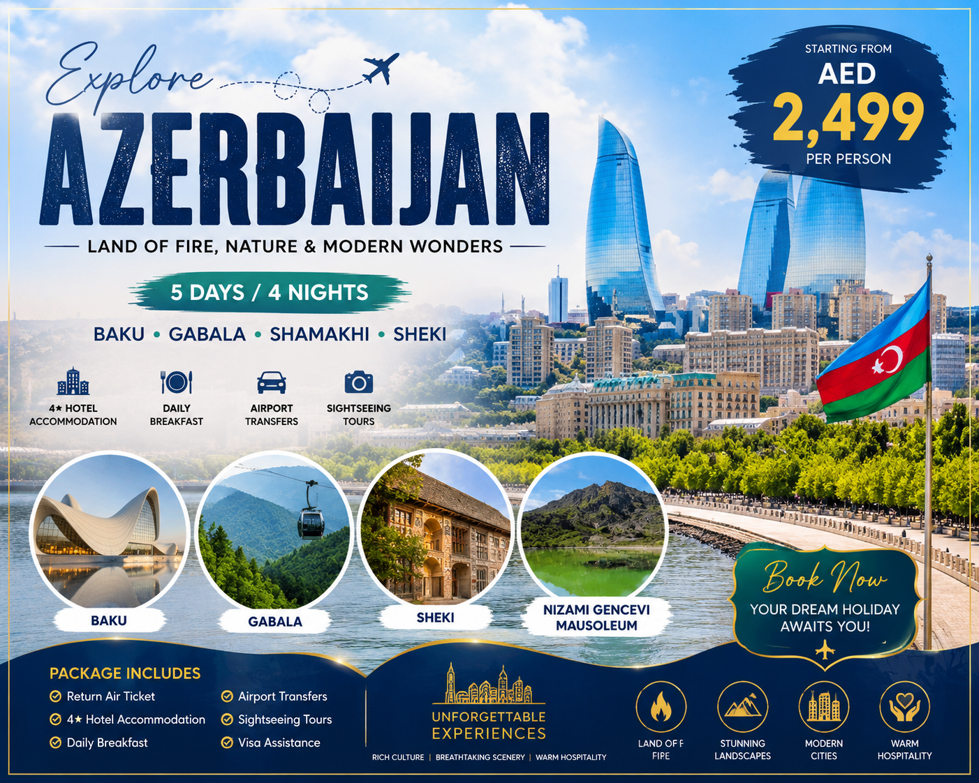Azerbaijan Relaxation Holiday
