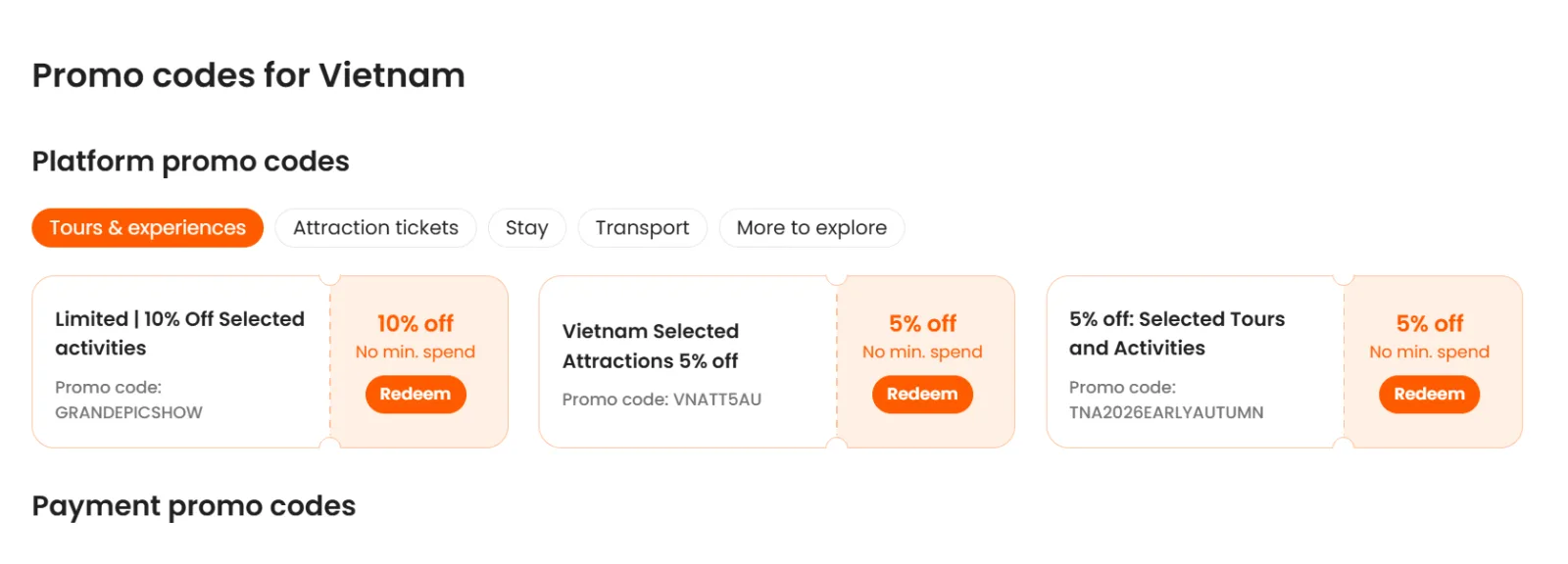 Klook Travel Deals